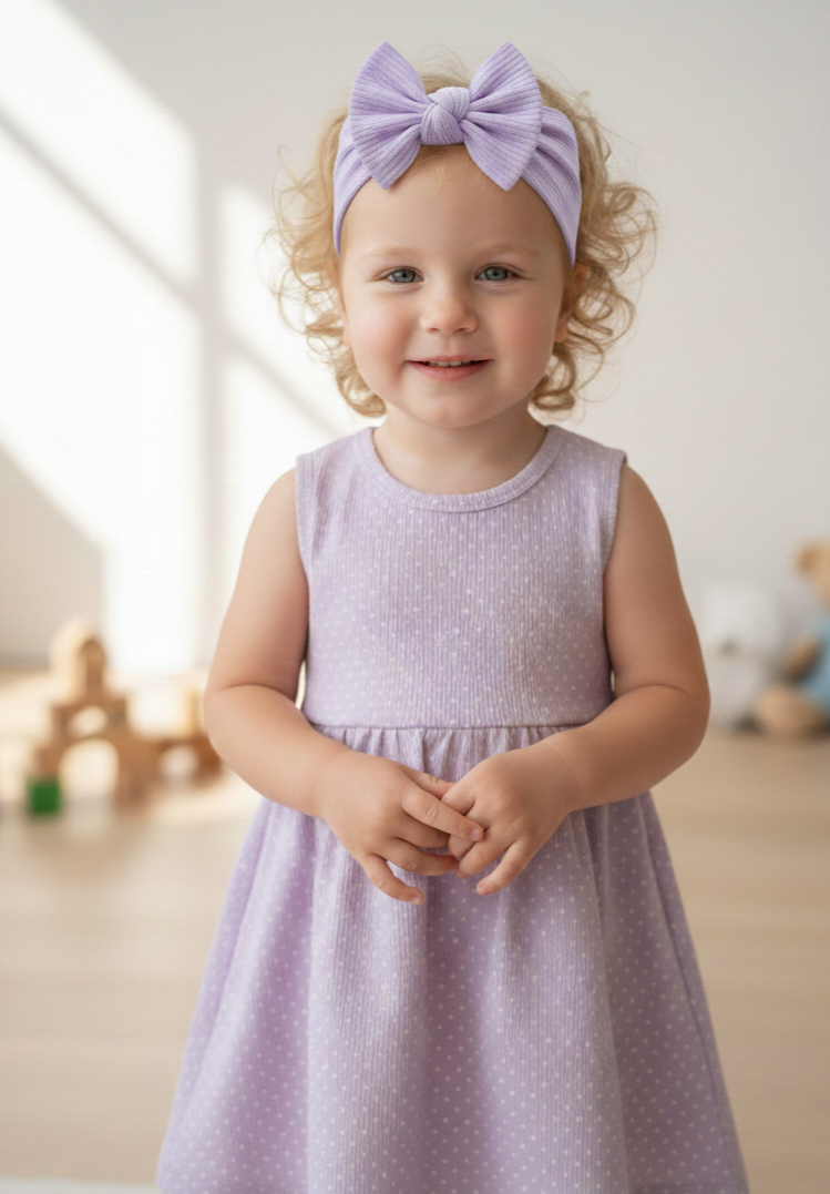 Haarbandje - Liv lila