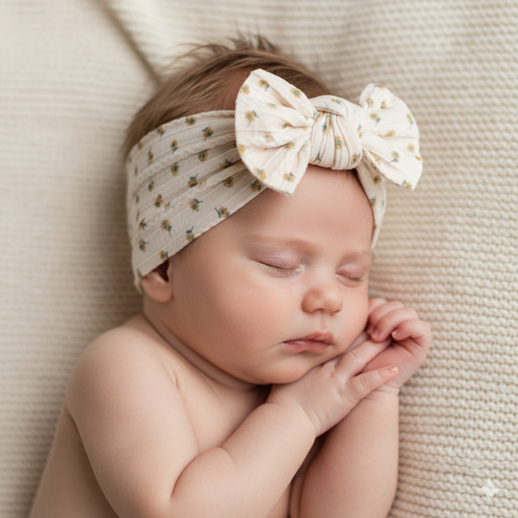 Knoop haarband - 𝑆𝑝𝑟𝑖𝑛𝑔 𝑓𝑙𝑜𝑤𝑒𝑟