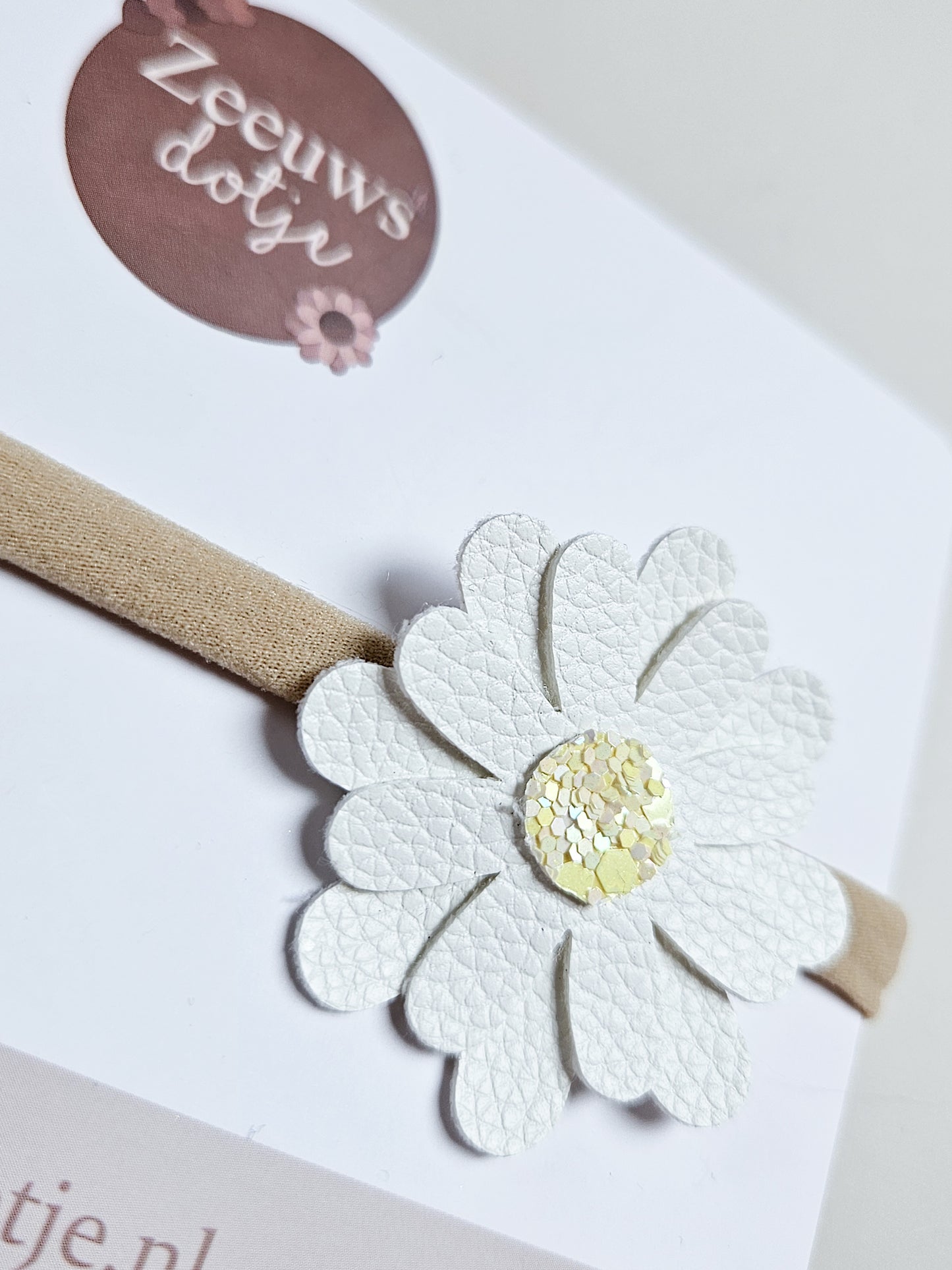 Babyhaarbandje - Classic Daisy