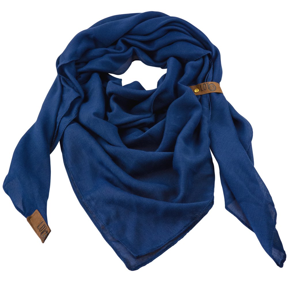 Zomersjaal - Lotta Navy (donkerblauw)