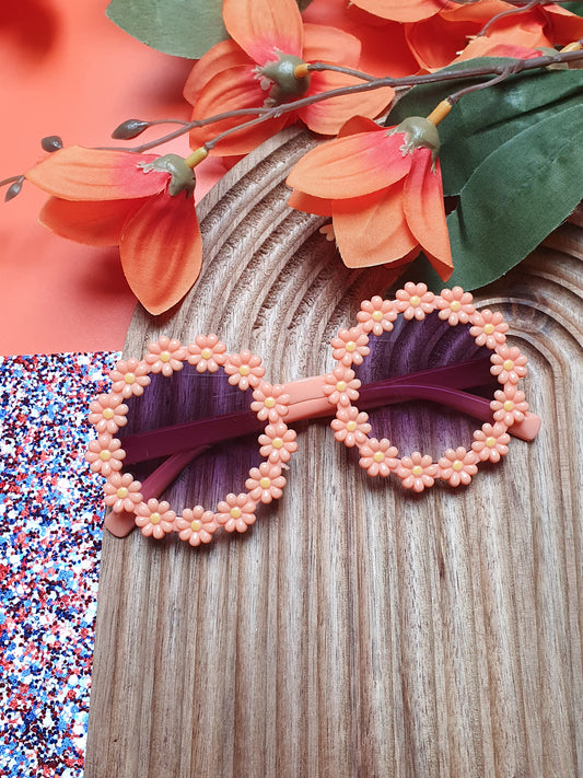 Zonnebril Daisy, soft orange