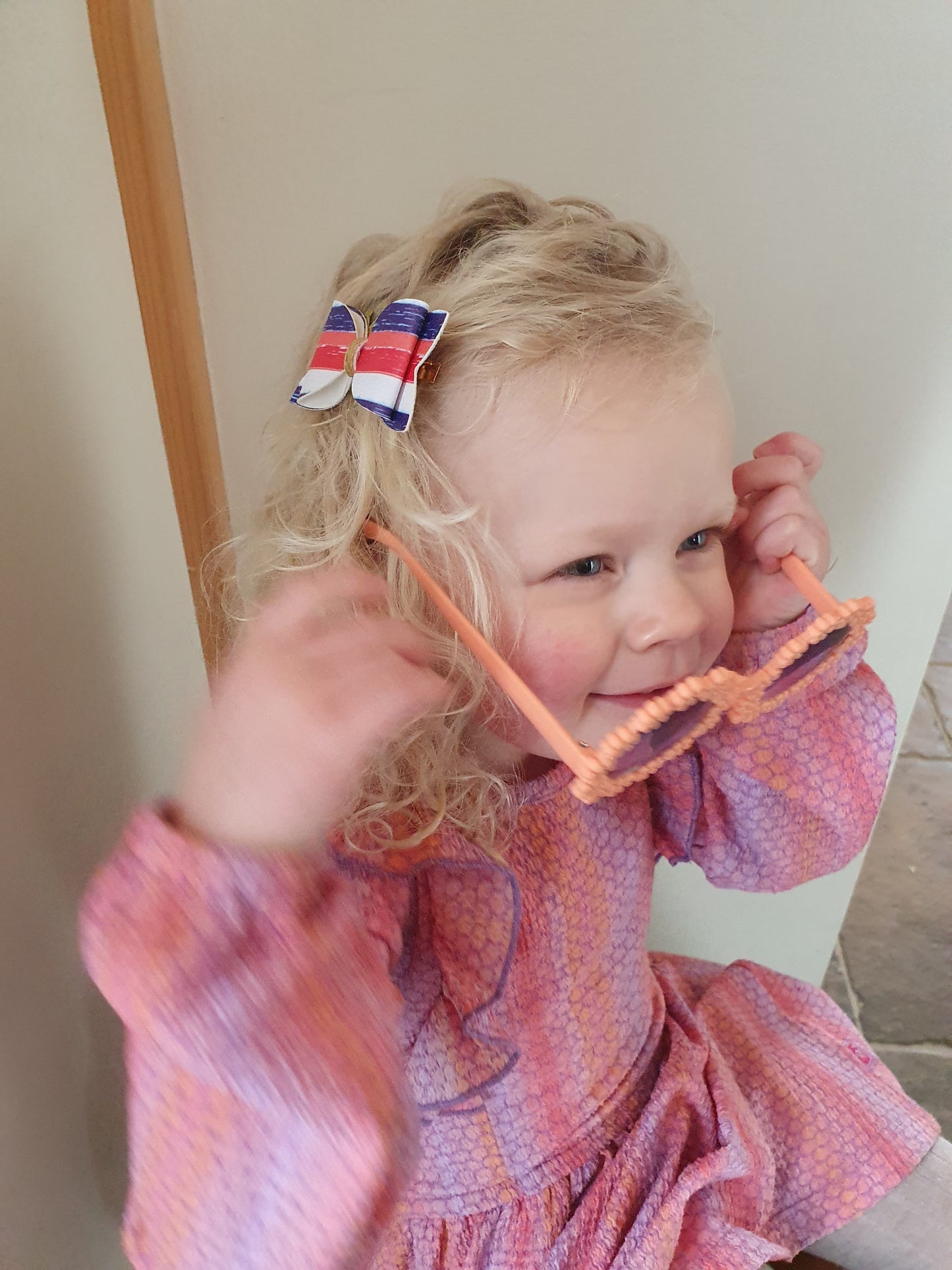 Zonnebril Daisy, soft orange