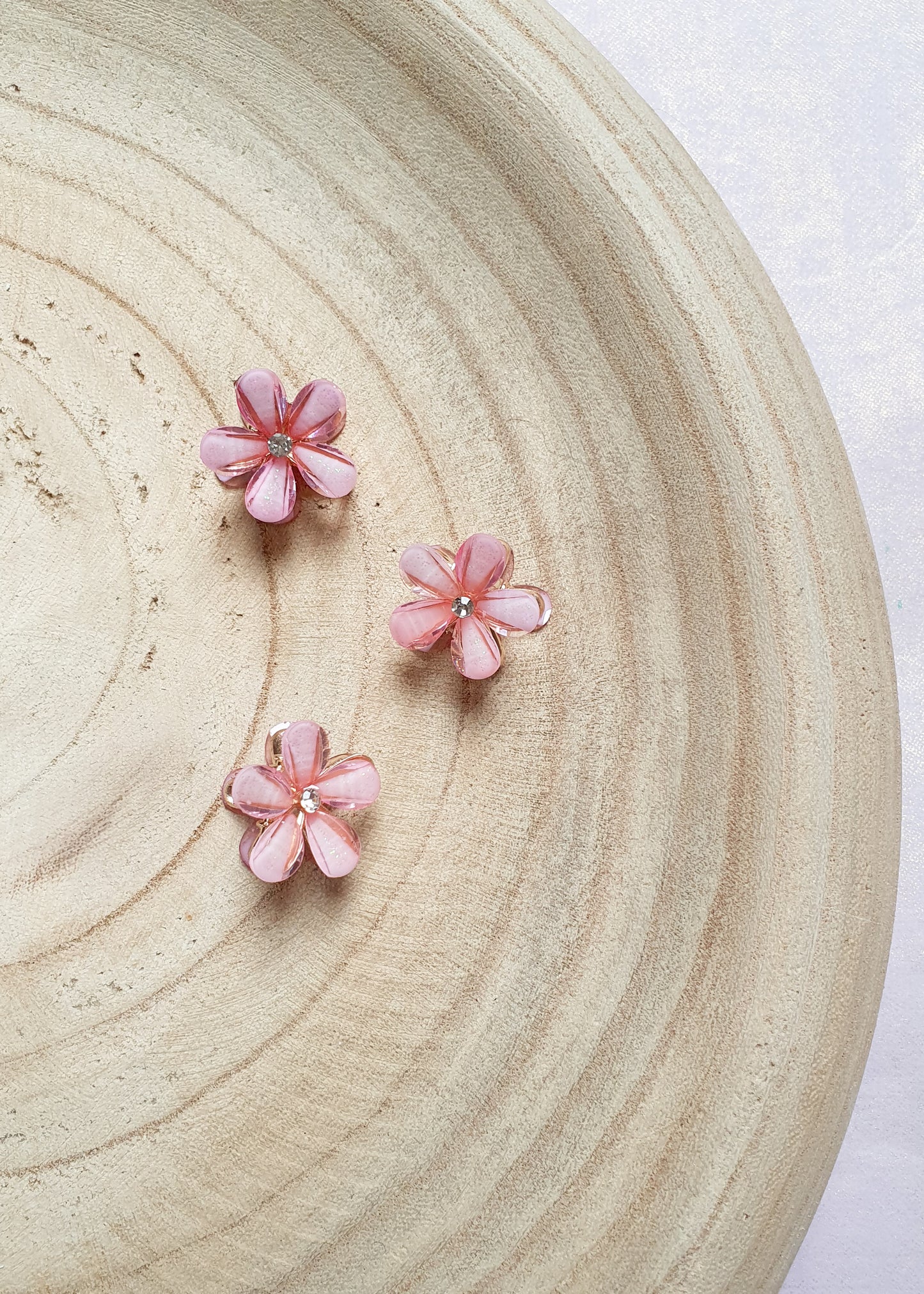 Haarclips - Petal Pearl Peach