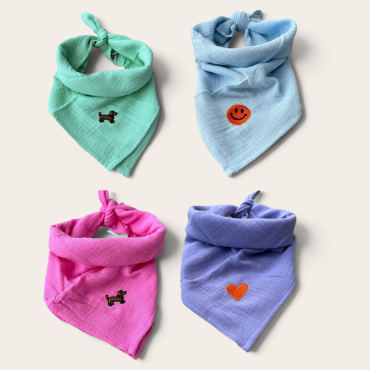 Bandanasjaaltje - Sweet Smiles & Soft Colors