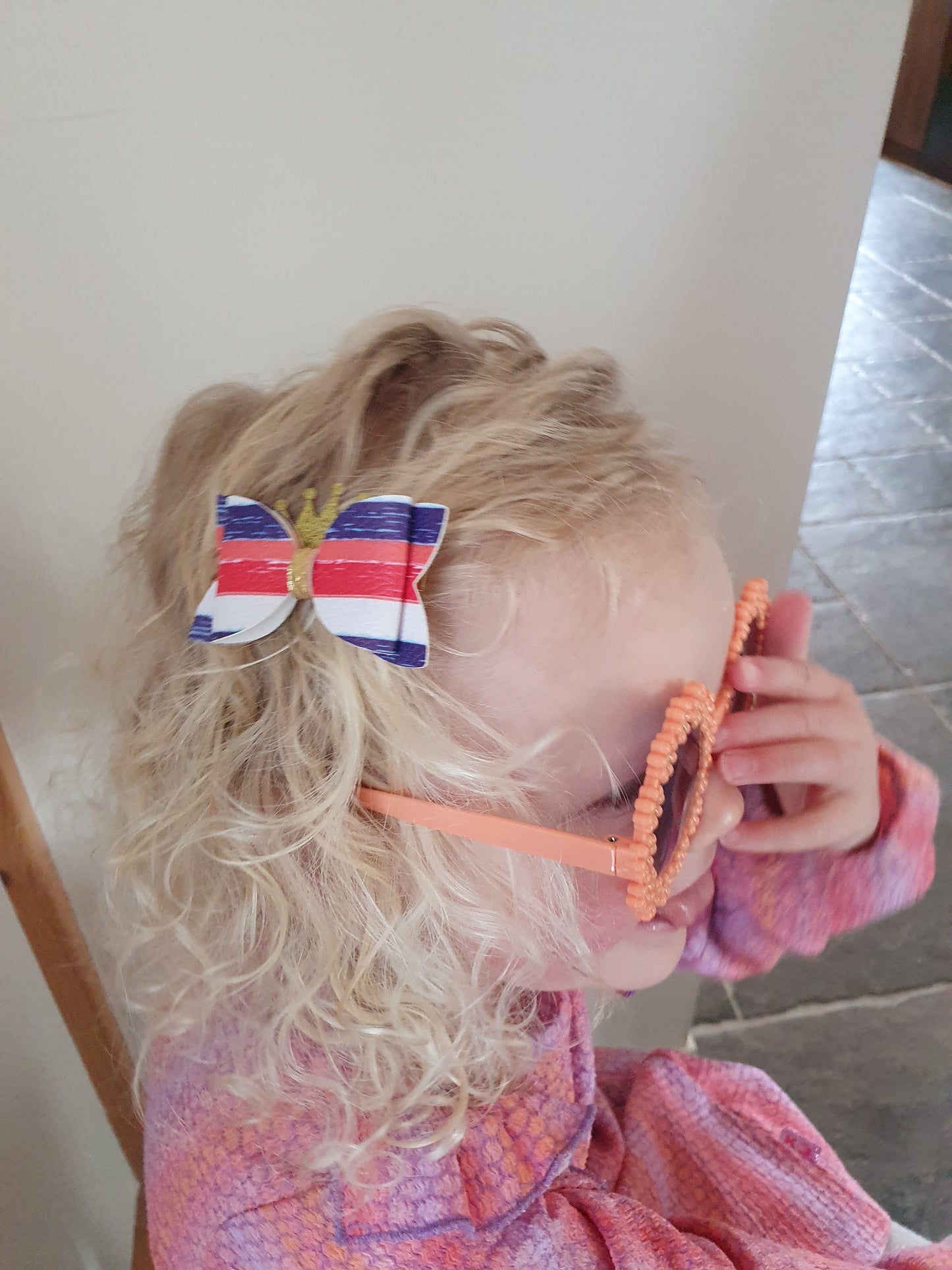 Zonnebril Daisy, soft orange