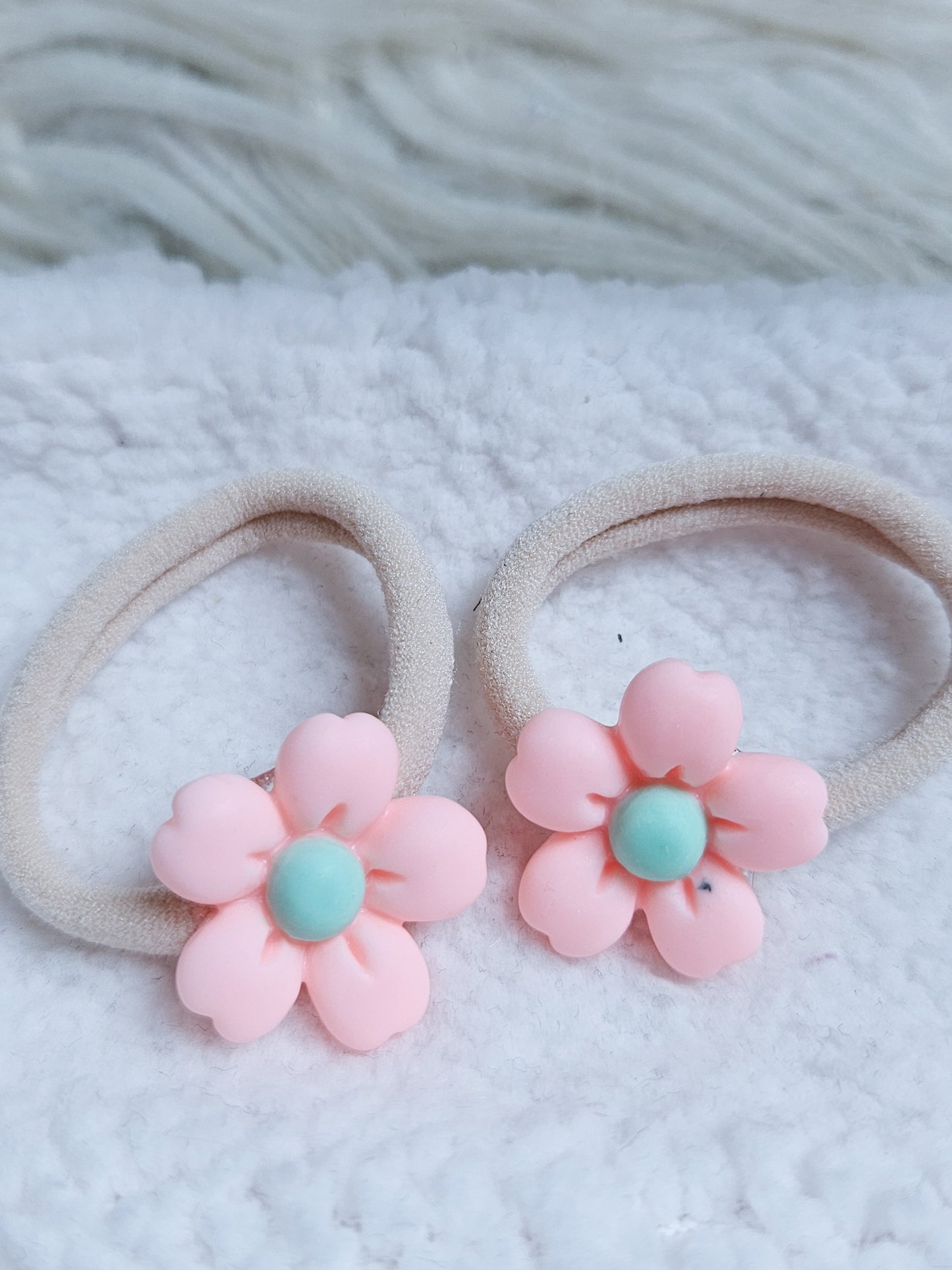 Haarelastiekjes - Pastel Blossom
