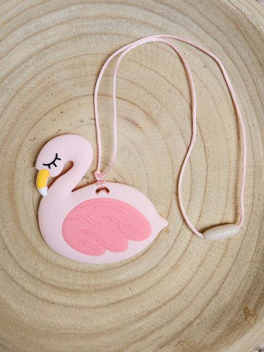 Bijtketting - Flamingo Fien