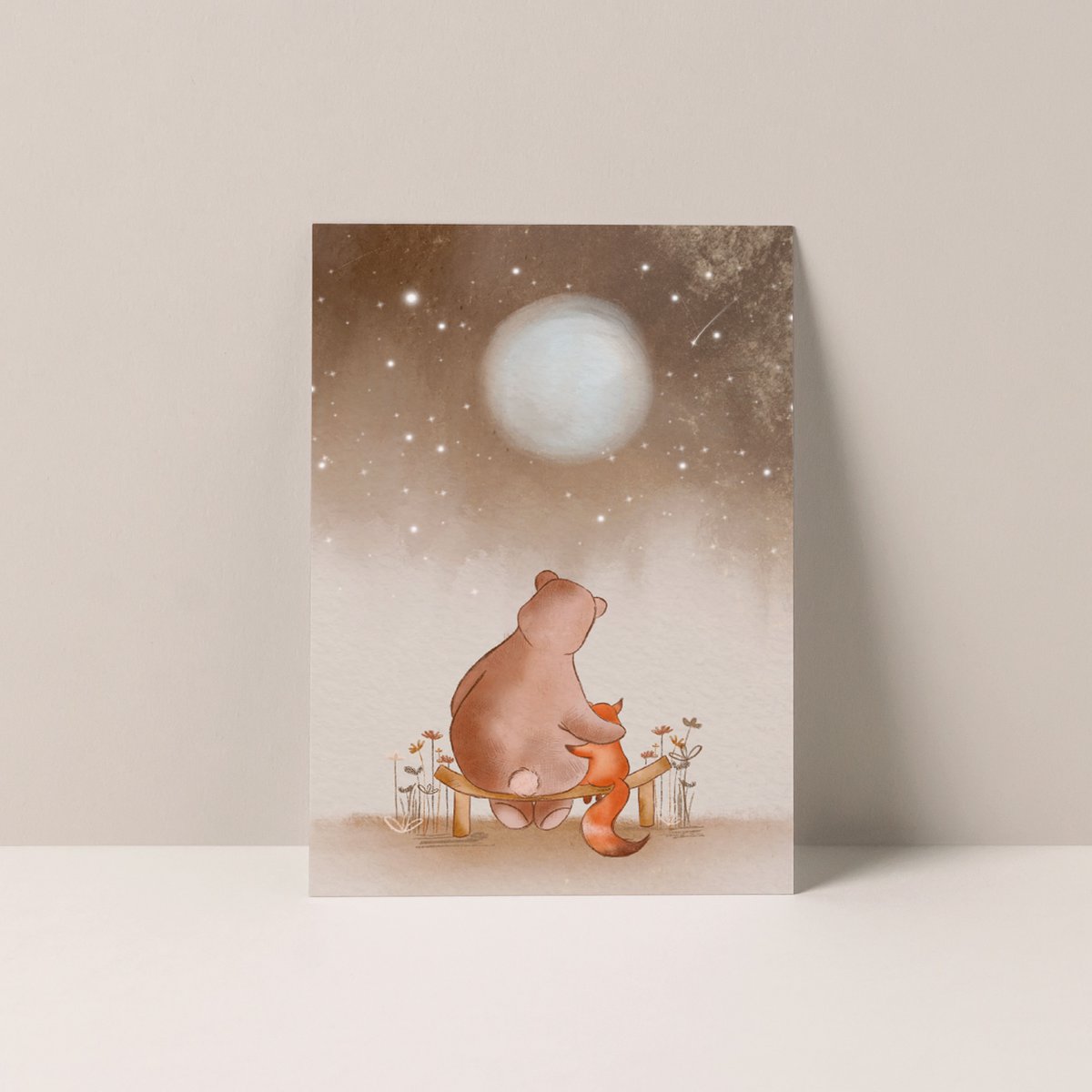 Ansichtkaart - Beer & Vos