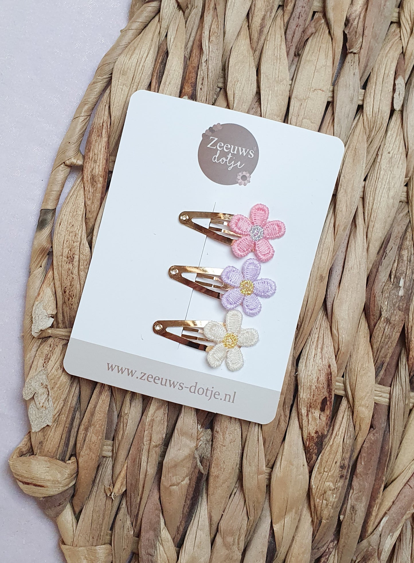 Klikklakspeldjes - lieve bloemetjes