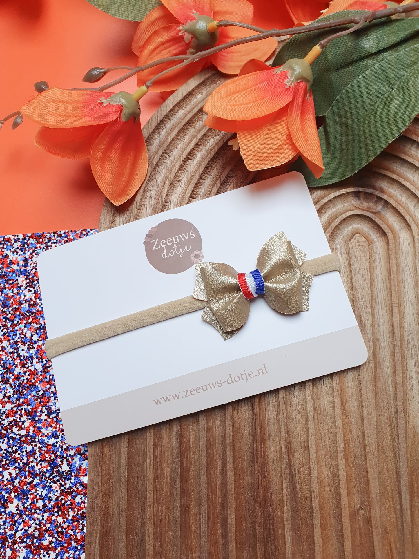 Strikje "Anna-Lynn" – Royal Gold Edition