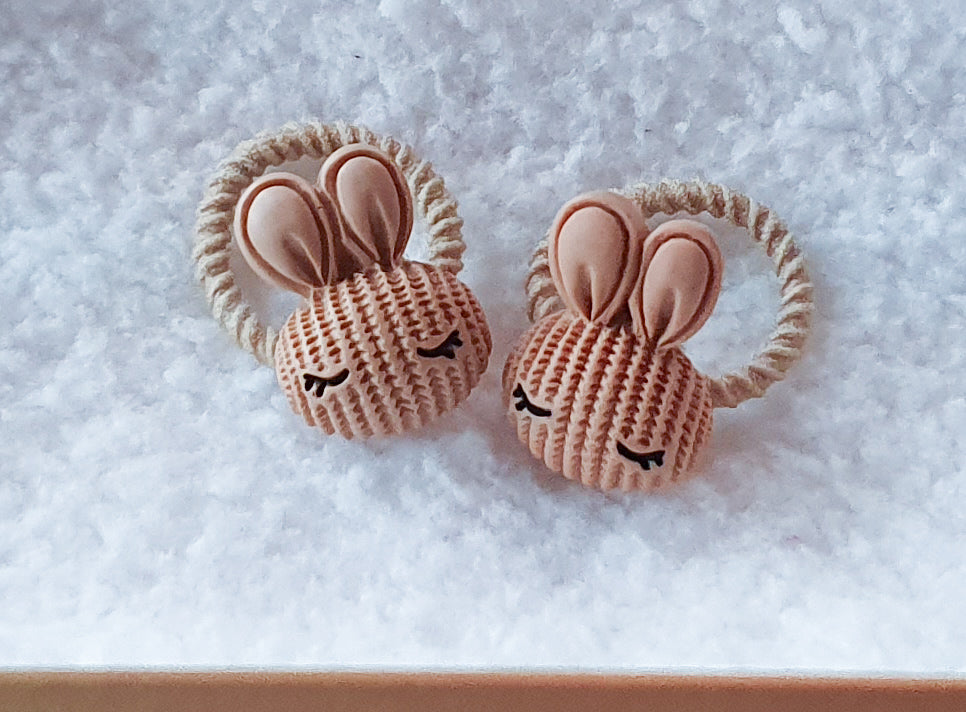 Mini haarelastiek set - 𝐵𝑢𝑛𝑛𝑦