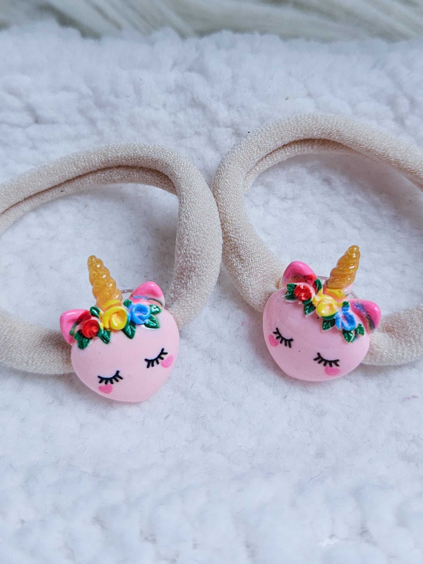 Haarelastiekjes - Blossom Unicorn