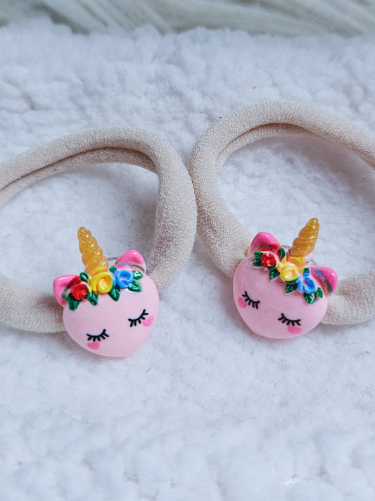 Haarelastiekjes - Blossom Unicorn
