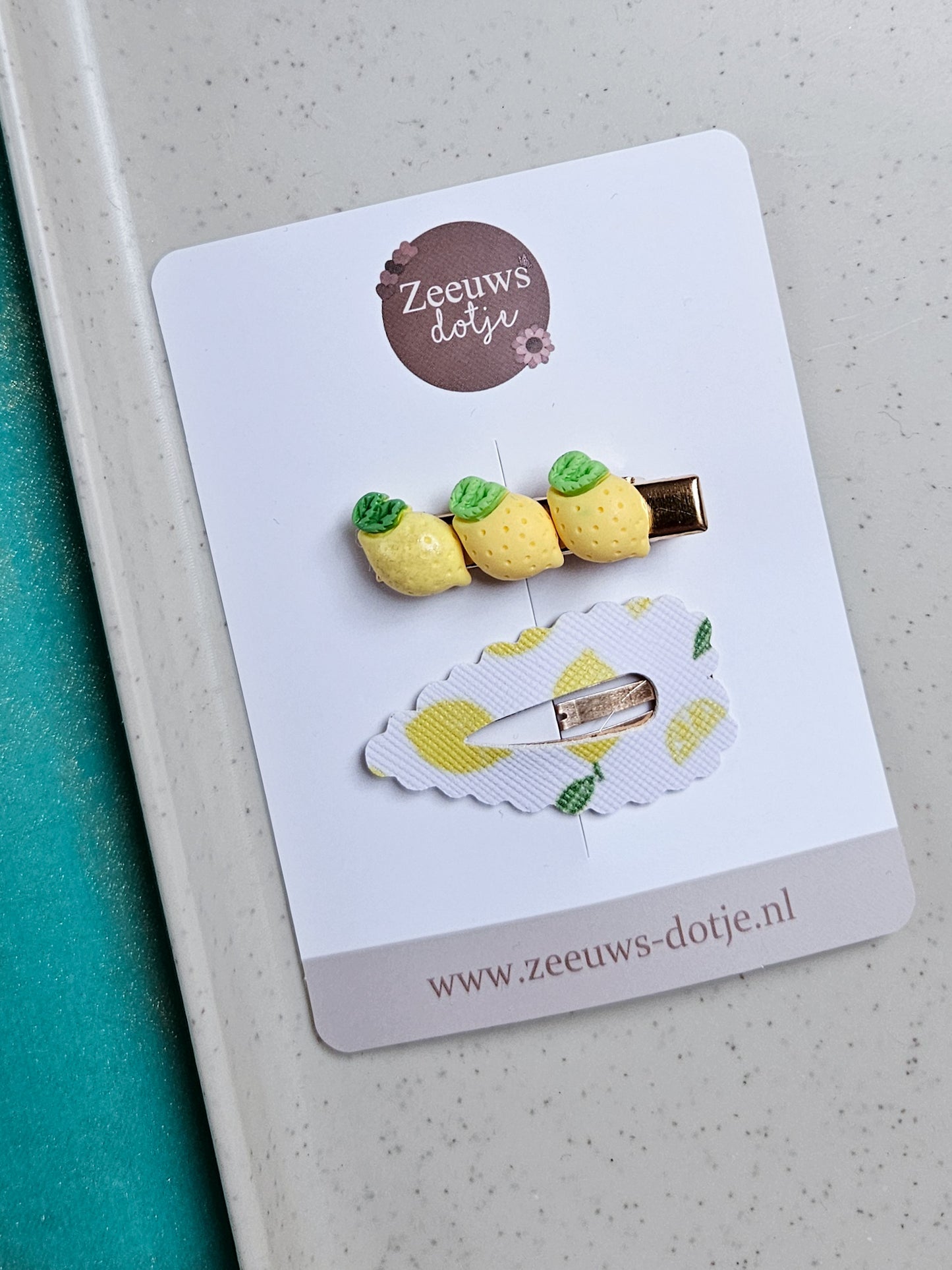 Setje Haarspeldjes - Lemon Fresh