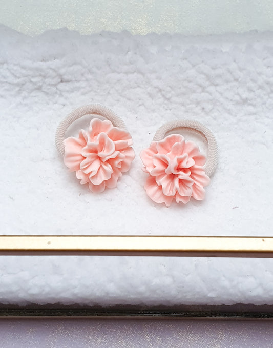 Mini haarelastiek set - Peony Perfection