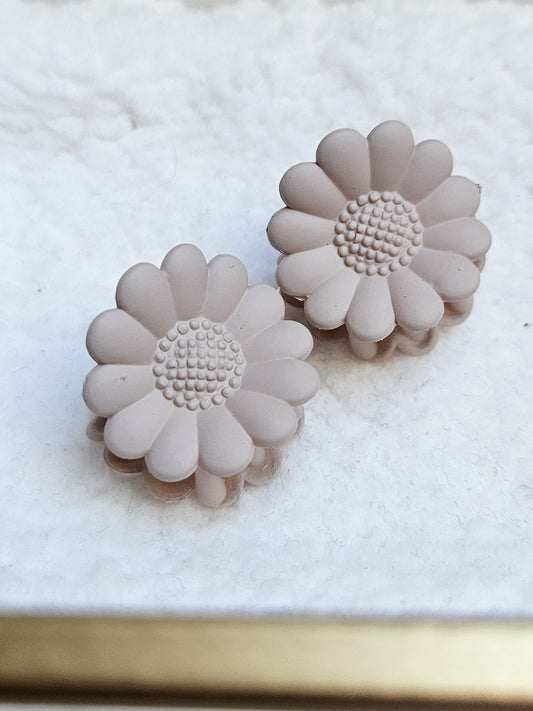 Haarklemmetjes - Daisy Beige