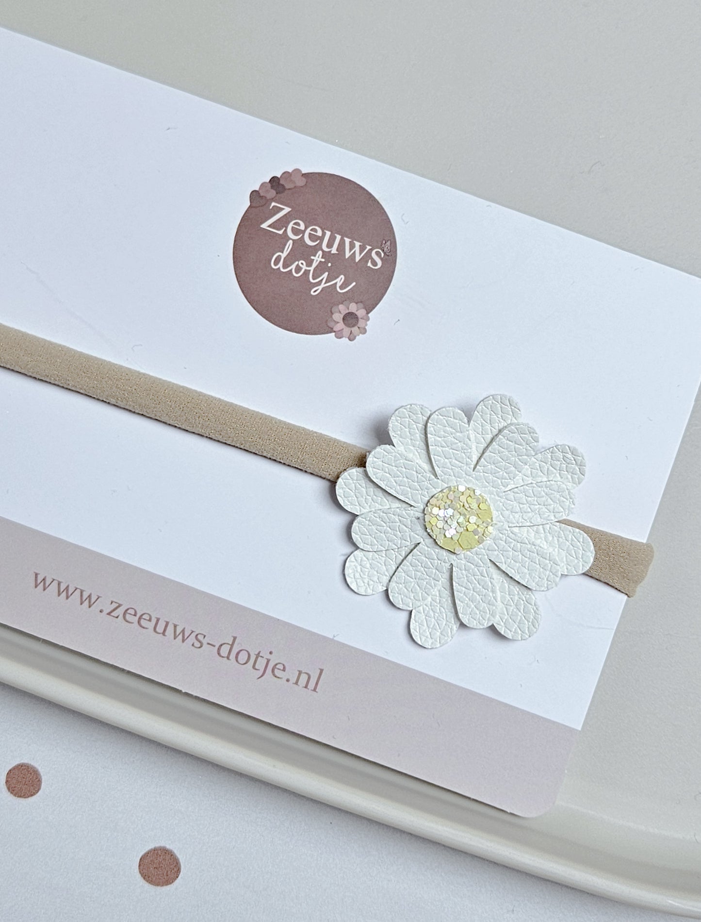 Babyhaarbandje - Classic Daisy