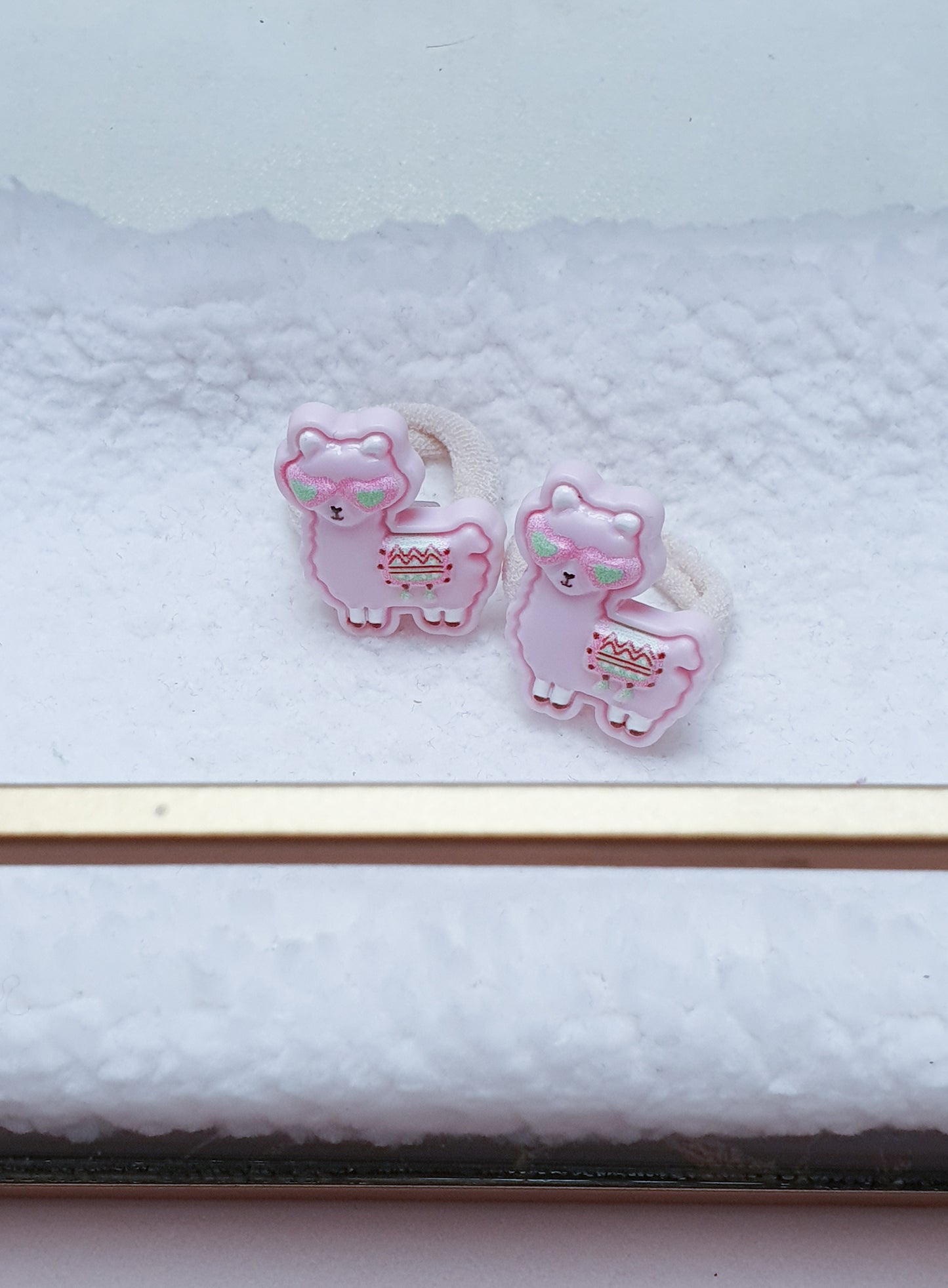 Set ketting met elastiekjes - Alpaca