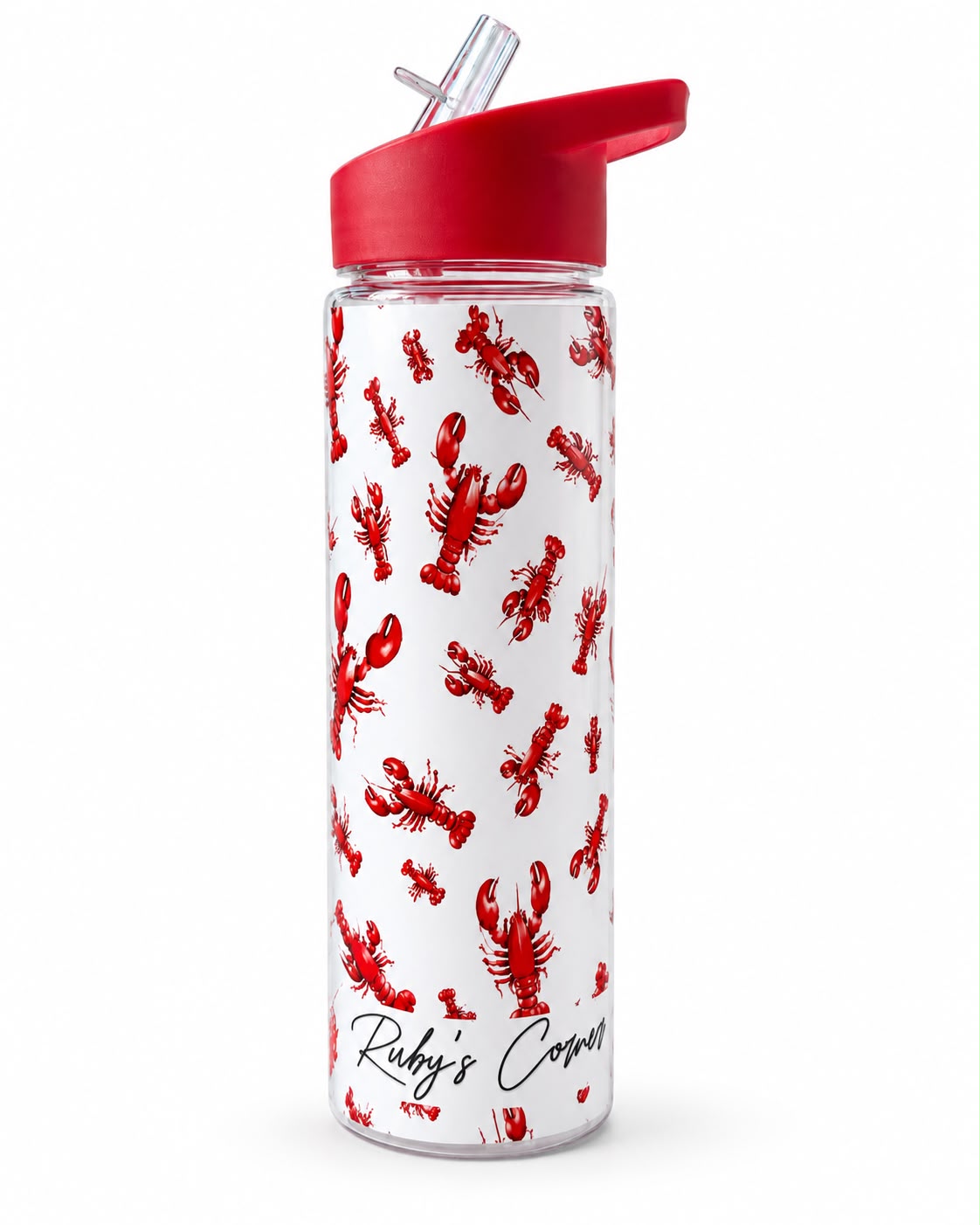 Waterfles met rietje - Sip & Shine