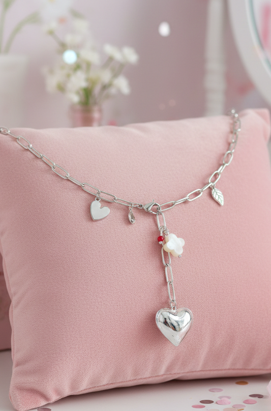 Ketting - To my heart silver