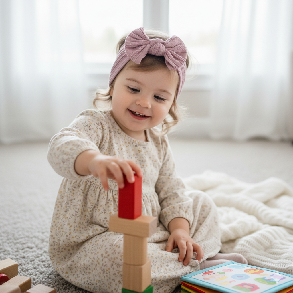 Knoop haarband - 𝑀𝑎𝑢𝑣𝑒