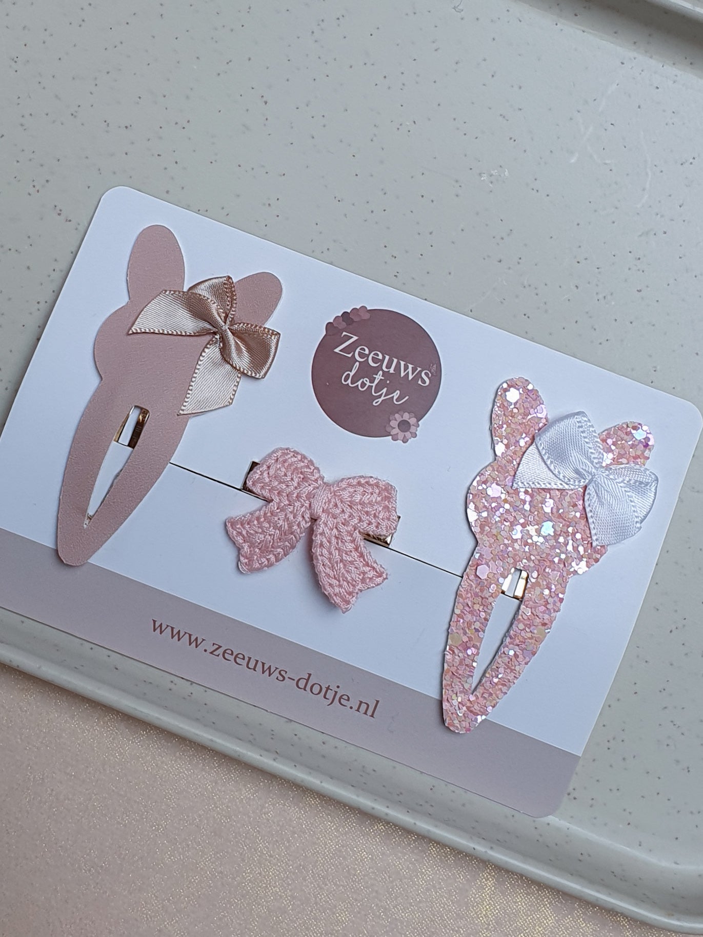 Setje van 3 - bunnies & bows