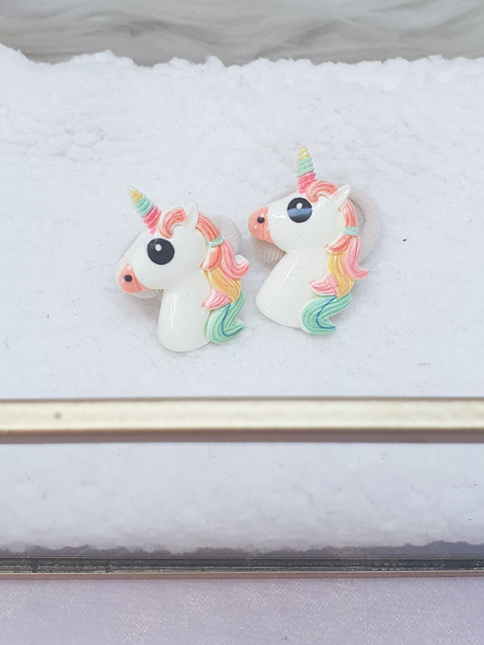 Mini haarelastiek set - Magical unicorn