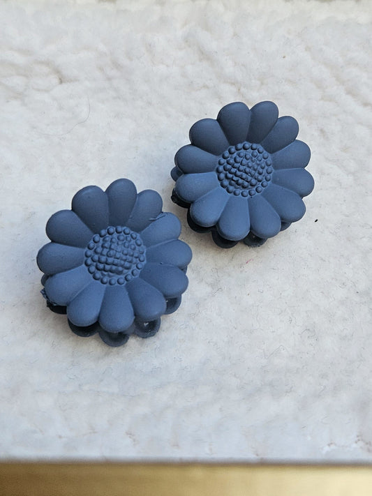 Haarklemmetjes - Daisy Jeansblauw