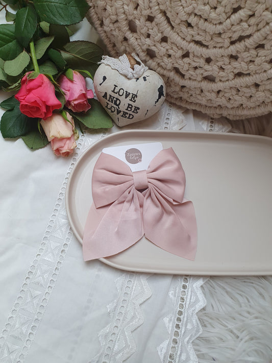 Roze Haarstrik - ♡  𝑂𝑙𝑖𝑣𝑖𝑎