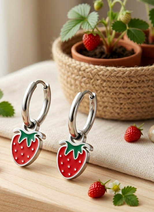Kinderoorbellen - Strawberry 🍓