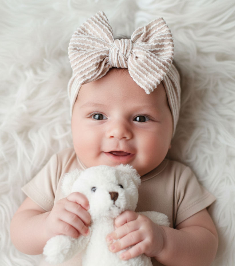 Haarbandje - Sand & Stripes