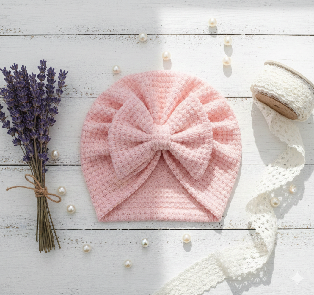 Gebreid mutsje - 𝑃𝑜𝑒𝑑𝑒𝑟𝑟𝑜𝑧𝑒