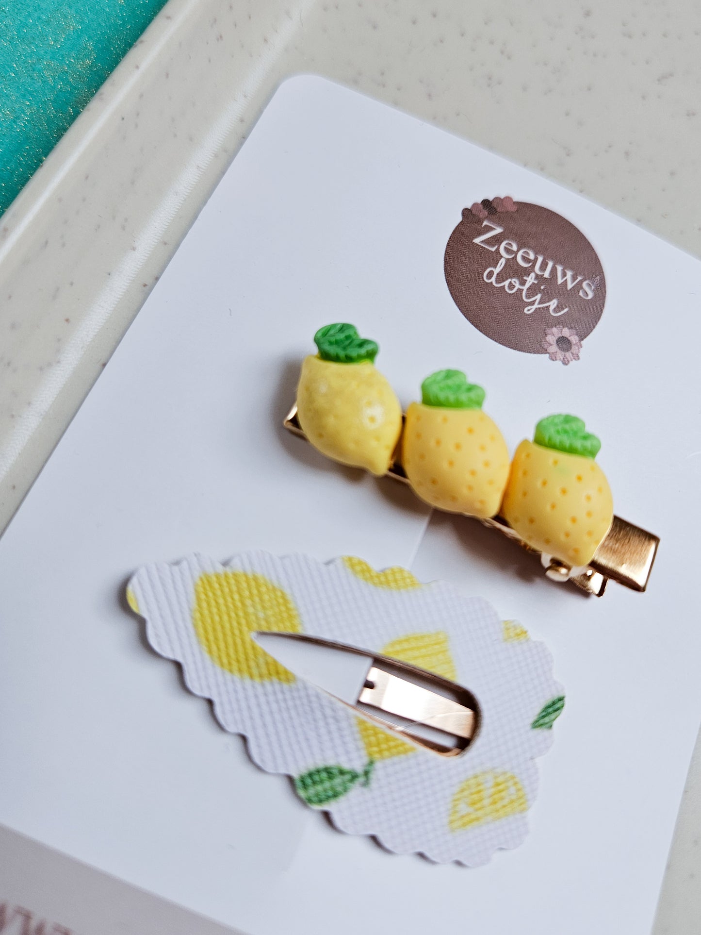 Setje Haarspeldjes - Lemon Fresh