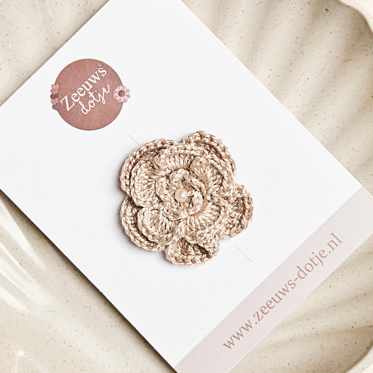 Stel zelf samen - Bloem Beige