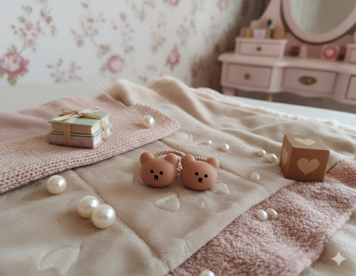 Mini haarelastiek set - 𝟸 𝑣𝑟𝑖𝑒𝑛𝑑𝑗𝑒𝑠