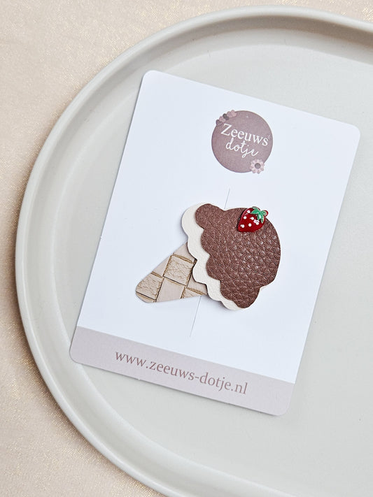 Stel zelf samen - chocolade-ijsje