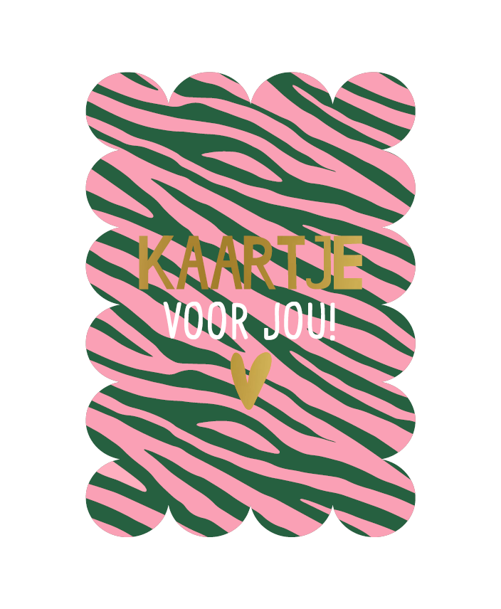 Ansichtkaart - Kaartje voor jou