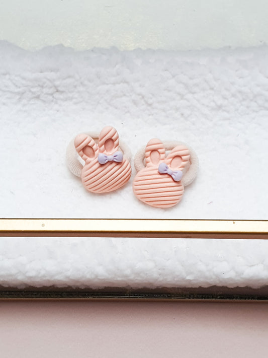 Mini haarelastiek set - Bunny